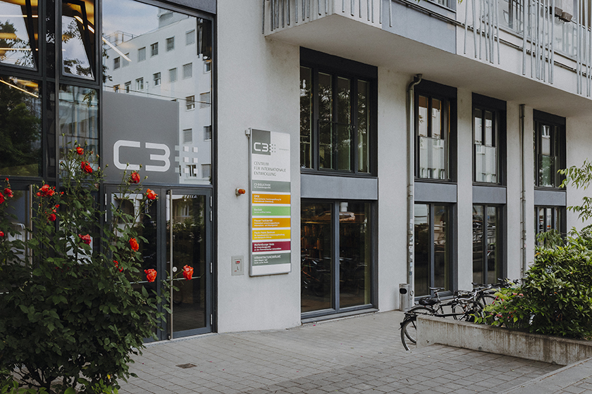 Eingang des C3 Eingang des C3